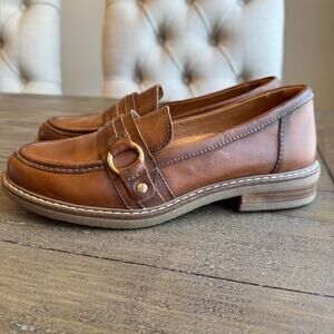 Pikolinos Women's Size 6.5-7 (EU 37) Aldaya Loafer Buckle Carmel Casual Comfort